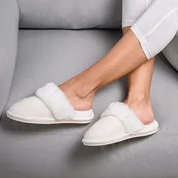 Кімнатні капці MBM My Home Vira розмір 36-37 білі (SL-04 36-37 WHITE) - мініатюра 5