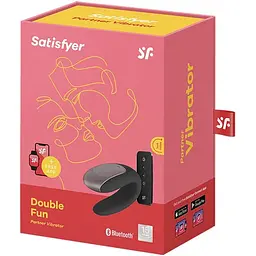 Смарт-вібратор для пар Satisfyer Double Fun - мініатюра 5