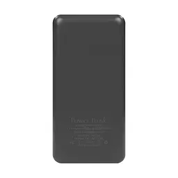 Повербанк 50000mAh Power Bank Kraft KPB-1650L Black 2 світлодіоди (43-00055) - мініатюра 4