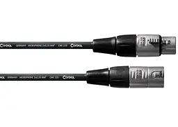 Микрофонный кабель XLR Male — XLR Female 2,5м Cordial CFM 2,5 FM - мініатюра 1