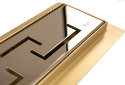 Душовий канал Rea Greek Pro 60 см gold REA-G8027 - мініатюра 2