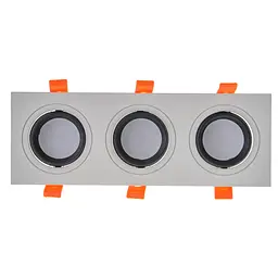 Світильник точковий Brille поворотний HDL-DT 106/3 MR16 36-199 - мініатюра 2