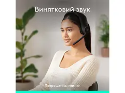 Спеціалізована гарнітура Logitech ZONE 300 Midnight Black (981-001407) - мініатюра 3