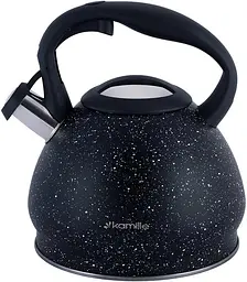 Чайник Whistling Kettle Marble 2.7л зі свистком Kamille Ø19.5х24 см kuh0011107