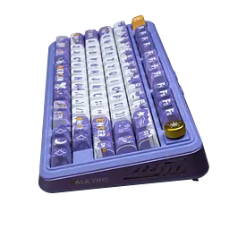 Клавіатура Valkyrie VK75 Merlin RGB Purple (MK20224486CN3) - мініатюра 3