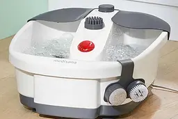 Гідромасажна ванна для ніг Medisana FS-90L silver/white - мініатюра 2