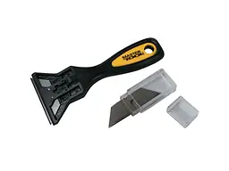 Шкребок MASTER TOOL для фарби з лезом трапеція 17-1001