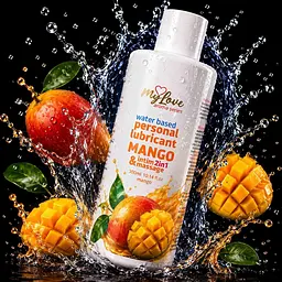 Лубрикант MyLove Aroma Series IntimMassage 2in1 Mango, 300 мл - мініатюра 2