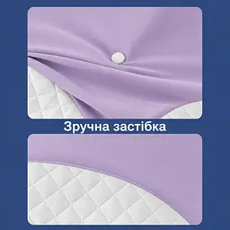 Знімна наволочка для подушки Solve Метелик фіолетово-біла 62 x 41 см (KT8001202-N) - мініатюра 5