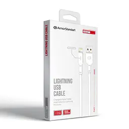 Кабель ArmorStandart AR12 Lightning 3A 1m White (ARM59531) - мініатюра 6