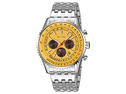 Чоловічий наручний годинник 9348GD Gold Skmei acs0030887 - мініатюра 2