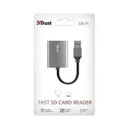 Зчитувач флеш-карт Trust Dalyx Fast USB 3.2 Card reader (24135) - мініатюра 6