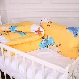 Набір дитячий MirSon зима Kids Time 20-0033 Good dinosaur 110x140 см EcoSilk: ковдра з подушкою (2200009664915) - мініатюра 2