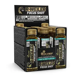 Передтренувальний комплекс Olimp Sport Nutrition R-Weiler Focus Shot, 9*60 мл - Фрукти-м'ята