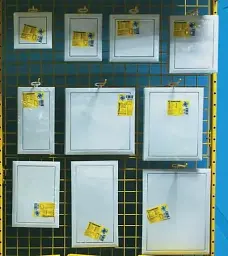 Дверцята ревізійні Домовент 150x150 мм з пластику білого кольору - мініатюра 5