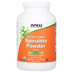 Органічна Спіруліна Organic Spirulina Powder - 454 г
