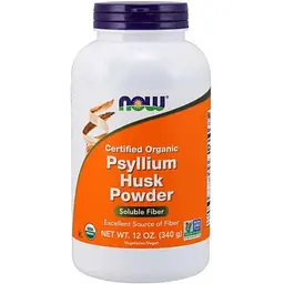 Амінокислота Now Organic Psyllium Husks, 340 грам vit0003823