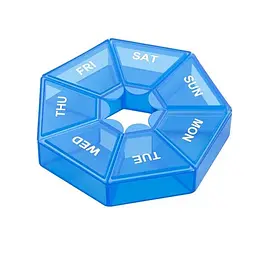 Таблетниця Semi 7Days Mini Pill Box, синій