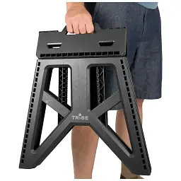 Стілець складаний Tribe Camp Chair High пластиковий black (T-EF-0002-black) - мініатюра 8