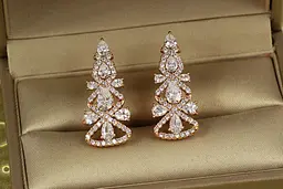 Сережки Xuping Jewelry Ялиночка 2,7 см золотисті