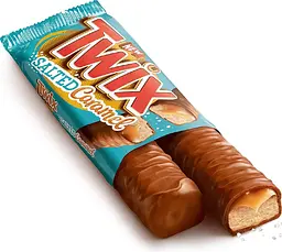 Шоколадний батончик Twix Salted Caramel 46 г - мініатюра 2