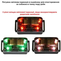 Дресувальний нашийник для великих собак + антигавкіт 2в1 Trainertec PTS1200 водонепроникний до 1200 метрів (100910) - мініатюра 4