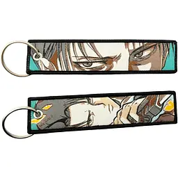 Брелок тканинний Атака титанів Леві Аккерман Attack on Titan Levi Ackerman 10 см