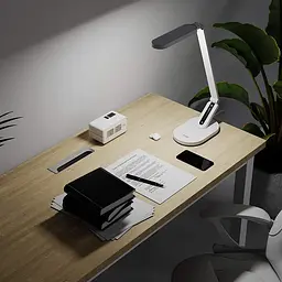 Настільна LED лампа JKSWT на 72 світлодіоди з димером і USB-живленням - мініатюра 6