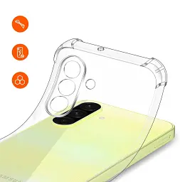 Панель BeCover Anti-Shock для Samsung Galaxy A26 SM-A266 Clear (712892) - мініатюра 3