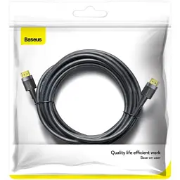 Кабель мультимедійний HDMI M to HDMI M 5.0m V2.0 Baseus (CADKLF-H01) - мініатюра 9