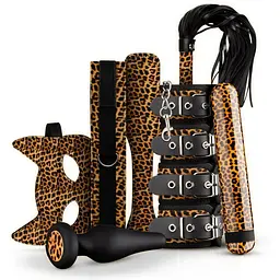 Набір BDSM-аксесуарів Panthra Gato 8-piece set - мініатюра 2