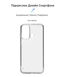 Чохол ArmorStandart Air для ZTE Blade A53 Clear - мініатюра 2