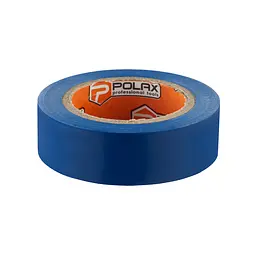 Ізоляційна стрічка ПВХ Polax синя 10 м (101-082) - мініатюра 3