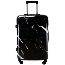 Валіза велика Semi Line 28 дюймів (L) Polycarbonate/ABS-Plastic Black Marble (T5730-3) - мініатюра 2