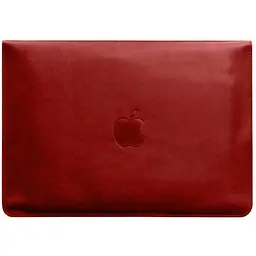 Шкіряний чохол-конверт BlankNote на магнітах для MacBook Air 15 (2023) Червоний