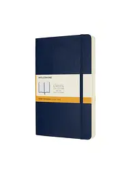Записник Moleskine Classic Expanded середній, Лінійка Сапфір М'який (QP616EXPB20) - мініатюра 2