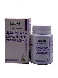 Капсули GreenSet Циміцифуга клімакс контроль Cimicifuga racemosa клопогін 60 капсул - мініатюра 2