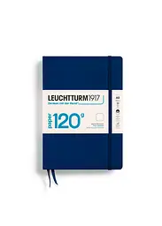 Блокнот Leuchtturm1917 120G Edition Середній Темно-синій Чисті аркуші (372382)