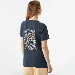Футболка Picture Organic Virel Women M Темно-синій - мініатюра 2