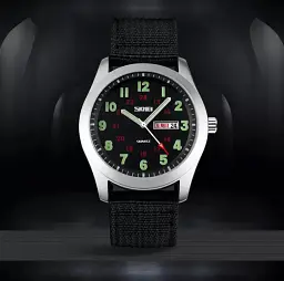 Наручний годинник Skmei 9112 Black, 9112BK (17108) - мініатюра 4