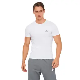 Футболка Kappa T-shirt Mezza Manica Girocollo K1304 Bianco білий XL (8052394813683) - мініатюра 1