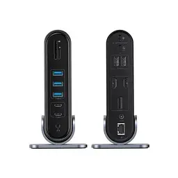 Хаб - док-станція Baseus UnionJoy 17-Port Triple-Display Docking Station B00532304811-00 - мініатюра 2