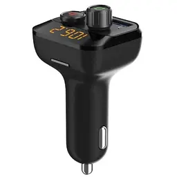 FM модулятор Grand-X 98GRX MegaBass, Bluetooth V5.0 MicroSD, 2USB , MegaBass, han (98GRX) - мініатюра 4