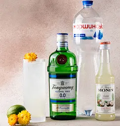 Коктейль безалкогольний Кокосовий Джин Фіз (набір інгредієнтів) х14 порцій на основі джина Tanqueray Alcohol Free - мініатюра 3