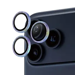 Протиударне захисне скло AR для камери Apple iPhone 17 Pro/17 Pro Max crystal , захист лінз від подряпин та ударів, лінзи на камеру з рамкою, ArmorStandart (ARM86458)