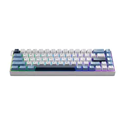 Клавіатура Ajazz AK680 V2 Ice Island Magnetic Switch USB UA Gray/Black (AK680-V2-I-GB) - мініатюра 3