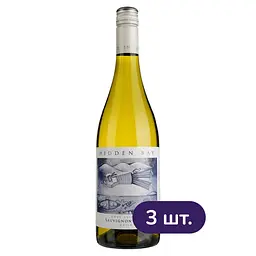 Вино Hidden Bay Sauvignon Blanc біле сухе 13% 2.25 л (3 шт. х 0.75 л)