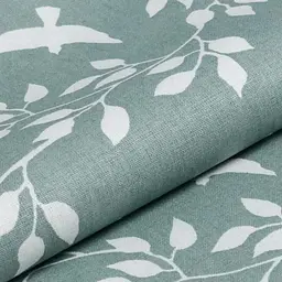 Простирадло Cosas на резинці 90х200 floret cs1, м'ята (BirdsFoliageMint_90x200x20) - мініатюра 6