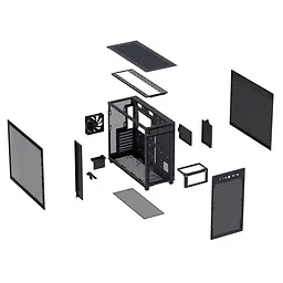 Корпус Asus Prime AP303 TG Black (90DC00V0-B39010) - мініатюра 9