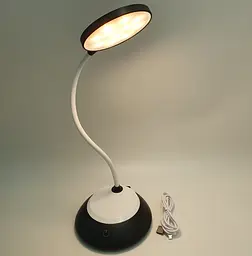 Настільна LED-лампа 40 см сенсорна світлодіодна 7 W акумуляторна (знімний 18650 2 × 1200 mAh) 3000–6500 K TITANUM 022B - мініатюра 7